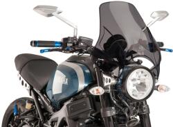 Puig Plus modell szélvédő, sötét füst színben Puig Váz, idomok és járműkiegészítők Szélvédők és tartozékaik Szélvédők Motorkerékpár- és robogószélvédők