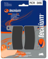 TECNIUM Racing Sinterált Fém-Karbon Fékbetétek - MCR306 TECNIUM Fékrendszer és alkatrészei Fékbetétek, fékpofák és féktárcsák Tárcsafékbetétek