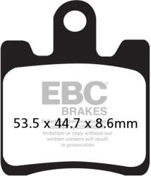 EBC Brakes EBC SFA283/4HH robogó fékbetét (1 tárcsához, szinterezett) EBC Brakes Fékrendszer és alkatrészei Fékbetétek, fékpofák és féktárcsák Tárcsafékbetétek