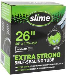 SLIME (Vélo) SLIME belső gumi kerékpárhoz, 26 x 1.75-2.10, Schrader szelep, defektgátló folyadékkal SLIME (Vélo) Egyéb járművek Kerékpározás Kerékpár-alkatrészek Kerékpárkerekek és kerékalkatrészek Kerékpár-belső 
