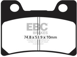 EBC Brakes EBC FA182HH erősített fékbetét (1 tárcsához, szett) EBC Brakes Fékrendszer és alkatrészei Fékbetétek, fékpofák és féktárcsák Tárcsafékbetétek