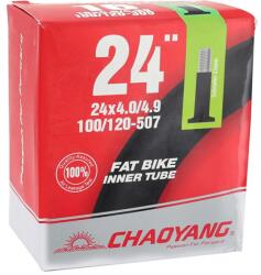 SELECTION P2R (Vélo) SELECTION P2R 24 x 4.00-4.90 kerékpár belső, CHAOYANG, standard szelep 33 mm SELECTION P2R (Vélo) Egyéb járművek Kerékpározás Kerékpár-alkatrészek Kerékpárkerekek és kerékalkatrészek Kerékpár-belső gu