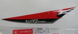 Kymco 86283-KHD8-S10-T01 bal első burkolat matrica Kymco Váz, idomok és járműkiegészítők Matricák és járműdekoráció Egyéb matricák és dekorációs elemek