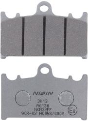 Nissin Fékbetét Kawasaki 600 ZX-6 R NINJA 1994-1997 első, Suzuki 1250 GSF BANDIT 2007-2012 első, 750 GSX-R 2000-2003 első (L 70mm - H 46mm - P 8mm) (2P-214NS) (félfém) NISSIN Fékrendszer és alkatrészei Fékbe