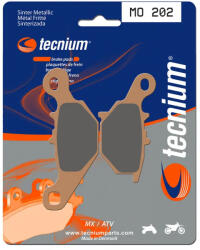 TECNIUM MX/ATV Szintermetál fékbetétek - MO202 TECNIUM Fékrendszer és alkatrészei Fékbetétek, fékpofák és féktárcsák Tárcsafékbetétek