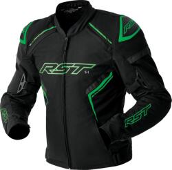 RST S1 D3O textildzseki - Fekete/Flo Zöld RST Ruházat és védőfelszerelés Kabátok Motoros textil-, hálós és vízálló kabátok