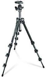 Manfrotto 293 Carbon Fiber Kit, Tripod 4 sections with Ball Head QR (MK293C4-A0RC2)