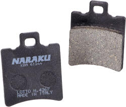 Naraku organikus fékbetét - Aprilia Malaguti MBK Piaggio Yamaha Naraku Fékrendszer és alkatrészei Fékbetétek, fékpofák és féktárcsák Tárcsafékbetétek