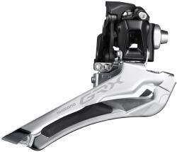 SHIMANO RX400 Első váltó országúti/gravel kerékpárhoz, 10 sebességes, duplakaros, forrasztott felfogatású SHIMANO Egyéb járművek Kerékpározás Kerékpár-alkatrészek Kerékpárfékek és váltórendszerek Kerékpár-els