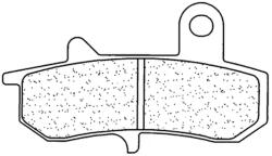 CL BRAKES CL FÉKEK Utcai Szinterelt Fékbetétek - 2388RX3 CL BRAKES Fékrendszer és alkatrészei Fékbetétek, fékpofák és féktárcsák Tárcsafékbetétek