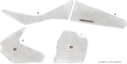 ONEDESIGN HDR oldalsó tapadó tankpad KTM 125SX 16-18 / 125XC-W 17-18 átlátszó ONEDESIGN Váz, idomok és járműkiegészítők Üzemanyagtartályok és tartozékaik Tankpadok és védőfóliák