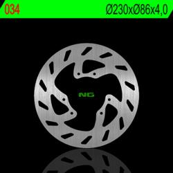 NG Brake Disc NG BRAKES Fix Féktárcsa - 034 NG Brake Disc Fékrendszer és alkatrészei Fékbetétek, fékpofák és féktárcsák Féktárcsák