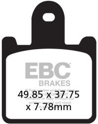 EBC Brakes EBC EPFA417/4HH Extreme Pro fékbetét (1 tárcsához, garnitúra) EBC Brakes Fékrendszer és alkatrészei Fékbetétek, fékpofák és féktárcsák Tárcsafékbetétek