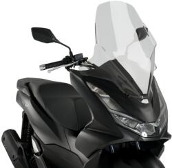 Puig V-TECHLINE Szélvédő Honda PCX125 2021-től, átlátszó Puig Váz, idomok és járműkiegészítők Szélvédők és tartozékaik Szélvédők Motorkerékpár- és robogószélvédők