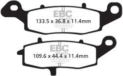 EBC Brakes EBC FA231/3V V-PAD fékbetét szett (1 tárcsához) EBC Brakes Fékrendszer és alkatrészei Fékbetétek, fékpofák és féktárcsák Tárcsafékbetétek