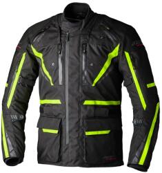 RST pro series paragon 7 textil dzseki férfi - fekete/neonsárga RST Ruházat és védőfelszerelés Kabátok Motoros textil-, hálós és vízálló kabátok