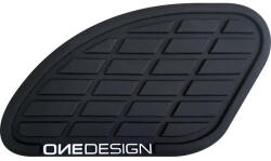ONEDESIGN HDR oldalsó tankpad univerzális 174x97, 5mm fekete ONEDESIGN Váz, idomok és járműkiegészítők Üzemanyagtartályok és tartozékaik Tankpadok és védőfóliák