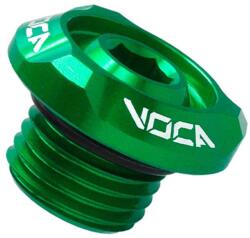 Voca Racing olajbetöltő csavar M14x1, 5 mm, zöld, Minarelli vízszintes motorhoz Voca Racing Motoralkatrészek Motorblokk és rögzítése Olajbetöltő, leeresztő és ellenőrző csavarok
