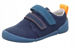 Superfit Fiú mezítlábas tornacipő Superfit Vento kék/narancssárga 28