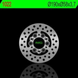 NG Brake Disc NG BRAKES Fix Féknyereg - 1022 NG Brake Disc Fékrendszer és alkatrészei Fékbetétek, fékpofák és féktárcsák Féktárcsák