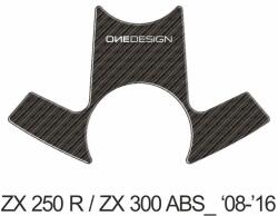 ONEDESIGN ZX 250 R / ZX 300 ABS kormány felső villahíd matrica 2008-2016 ONEDESIGN Váz, idomok és járműkiegészítők Matricák és járműdekoráció Egyéb matricák és dekorációs elemek
