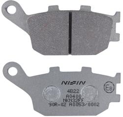 Nissin Fékbetét Yamaha 700 MT-07 hátsó, Honda 600 CB F Hornet 1998-2006 hátsó, Kawasaki 750 Z 2007-2012 hátsó, 650 Z 2017-től hátsó, Suzuki 1250 GSF Bandit 2007-2012 hátsó (2P-244NS) (félig fém) NISSIN Fékre