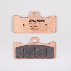 Braking 776CM55 első fékbetét, szinterezett Braking Fékrendszer és alkatrészei Fékbetétek, fékpofák és féktárcsák Tárcsafékbetétek