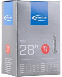 SCHWALBE (Vélo) SCHWALBE 700 x 28-45 / 27x1 1/4 belső gumi, Presta szelep, 40 mm, alumínium (SV17) SCHWALBE (Vélo) Egyéb járművek Kerékpározás Kerékpár-alkatrészek Kerékpárkerekek és kerékalkatrészek Kerékpár-belső g