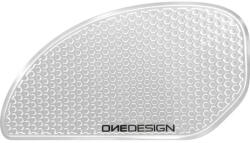 ONEDESIGN HDR oldalsó tankpad univerzális 240x133mm átlátszó ONEDESIGN Váz, idomok és járműkiegészítők Üzemanyagtartályok és tartozékaik Tankpadok és védőfóliák