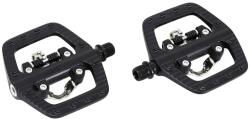 NEWTON R63 Automata MTB pedál, univerzális, 1 oldalas Shimano-SPD kompatibilis, csapágyas, fekete alumínium, D9-16, stoplival (pár), Shimano típus NEWTON Egyéb járművek Kerékpározás Kerékpár-alkatrészek Keré