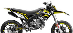 Stage6 Grafikai készlet Derbi X-Treme 2011 - 2017 Stage6 Sárga Stage6 Váz, idomok és járműkiegészítők Matricák és járműdekoráció Egyéb matricák és dekorációs elemek