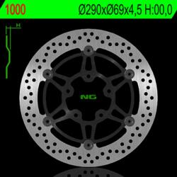 NG Brake Disc NG BRAKES Lebegő - 1000 NG Brake Disc Fékrendszer és alkatrészei Fékbetétek, fékpofák és féktárcsák Féktárcsák