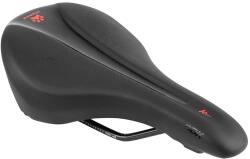 NEWTON ICHNOS RACING junior nyereg 256x140 mm acél pálcákkal NEWTON Egyéb járművek Kerékpározás Kerékpár-alkatrészek Kerékpárnyergek