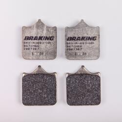 Braking 947CM66 Verseny fékbetét (félfémes) Braking Fékrendszer és alkatrészei Fékbetétek, fékpofák és féktárcsák Tárcsafékbetétek