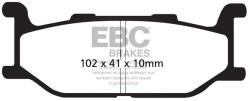 EBC Brakes EBC FA179V V-PAD első fékbetét garnitúra (1 tárcsához) EBC Brakes Fékrendszer és alkatrészei Fékbetétek, fékpofák és féktárcsák Tárcsafékbetétek