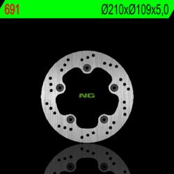 NG Brake Disc NG BRAKES Fix FékTárcsa - 691 NG Brake Disc Fékrendszer és alkatrészei Fékbetétek, fékpofák és féktárcsák Féktárcsák