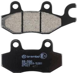 BREMBO fékbetét Suzuki 125 Burgman 2007-2019 hátsó (scooter, karbon-kerámia) -07071- BREMBO Fékrendszer és alkatrészei Fékbetétek, fékpofák és féktárcsák Tárcsafékbetétek