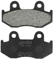 Polini fékbetét Honda 125 NES, 150 NES, 125 Dylan, 150 Dylan, 125 PSi, 125 SH-hoz (L 81, 6 mm - H 42, 6 mm - vastagság 9, 3 mm) (174.0034) (gyári) Polini Fékrendszer és alkatrészei Fékbetétek, fékpofák és fé