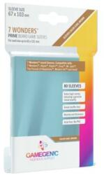 GameGenic Matte 7 Wonders sleeves - 67x103 mm (80 db/csomag)