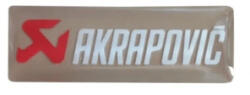 Akrapovic hőálló gél matrica átlátszó Akrapovic Váz, idomok és járműkiegészítők Matricák és járműdekoráció Egyéb matricák és dekorációs elemek