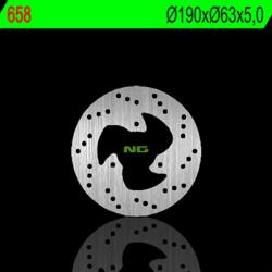 NG Brake Disc NG BRAKES Fix Fék Tárcsa - 658 NG Brake Disc Fékrendszer és alkatrészei Fékbetétek, fékpofák és féktárcsák Féktárcsák