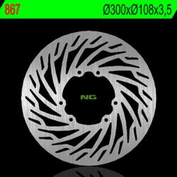 NG Brake Disc NG BRAKES Fix Fék Tárcsa - 867 NG Brake Disc Fékrendszer és alkatrészei Fékbetétek, fékpofák és féktárcsák Féktárcsák
