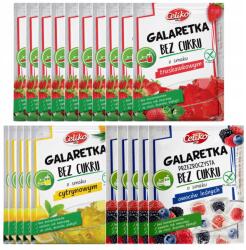 Celiko 20 db-os Gluténmentes Gyümölcskocsonya cukormentes ízkeverék Celiko szett 3 íz