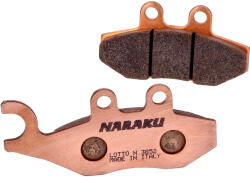 Naraku szinter fékbetét - Piaggio X7, X9, X-Evo, MP3, Vespa 946, GTS, GTV Naraku Fékrendszer és alkatrészei Fékbetétek, fékpofák és féktárcsák Tárcsafékbetétek
