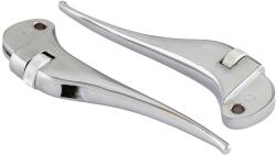 SIP Style SIP kuplung/fékkar készlet bal és jobb, Vespa 50-125/PV/ET3/PK/S/XL/125 VNA-TS/150VBA-T4/160GS/180SS/Rally/PX80-200/PE/Lusso, alumínium, króm SIP Style Hajtás és erőátvitel Kuplungrendszer Kuplungvezé
