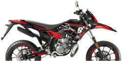 Stage6 Grafikai készlet Derbi X-Treme 2018 - 2020 Stage6 piros Stage6 Váz, idomok és járműkiegészítők Matricák és járműdekoráció Egyéb matricák és dekorációs elemek