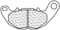 CL BRAKES utcai szintermetál fékbetétek - 1240XBK5 CL BRAKES Fékrendszer és alkatrészei Fékbetétek, fékpofák és féktárcsák Tárcsafékbetétek