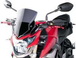 Puig Új generációs szélvédő SUZUKI GSR750 11-17, sötétszürke Puig Váz, idomok és járműkiegészítők Szélvédők és tartozékaik Szélvédők Motorkerékpár- és robogószélvédők
