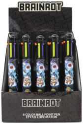 GIM Brainrot Black 6 színű toll (GIM34310648)