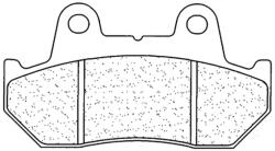 CL BRAKES utcai szinterelt fékbetétek - 2289S4 CL BRAKES Fékrendszer és alkatrészei Fékbetétek, fékpofák és féktárcsák Tárcsafékbetétek